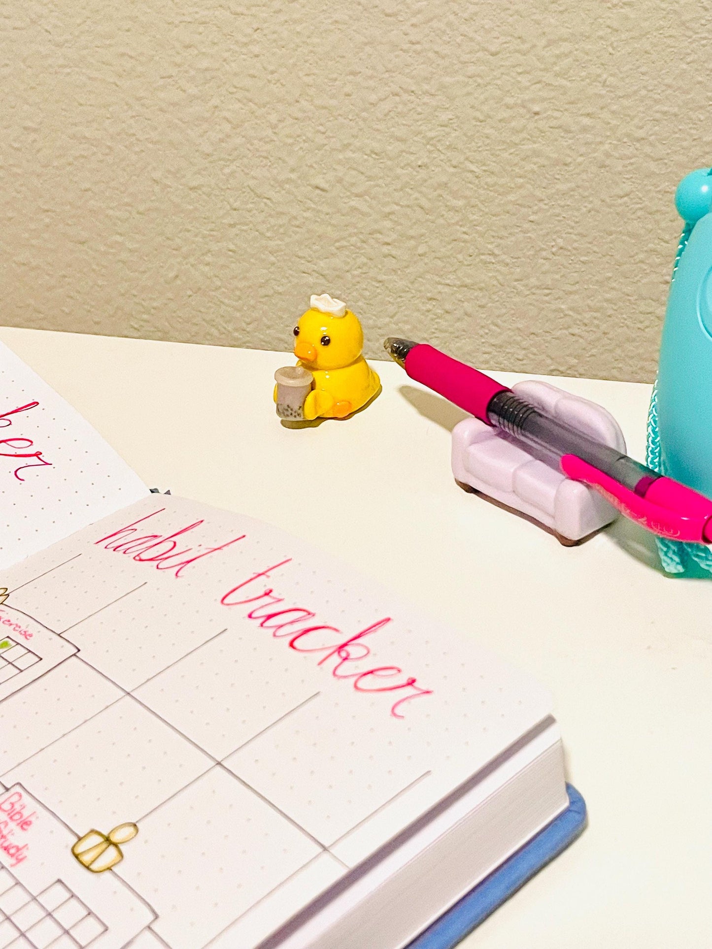 Boba Tea Duck Desk Buddy