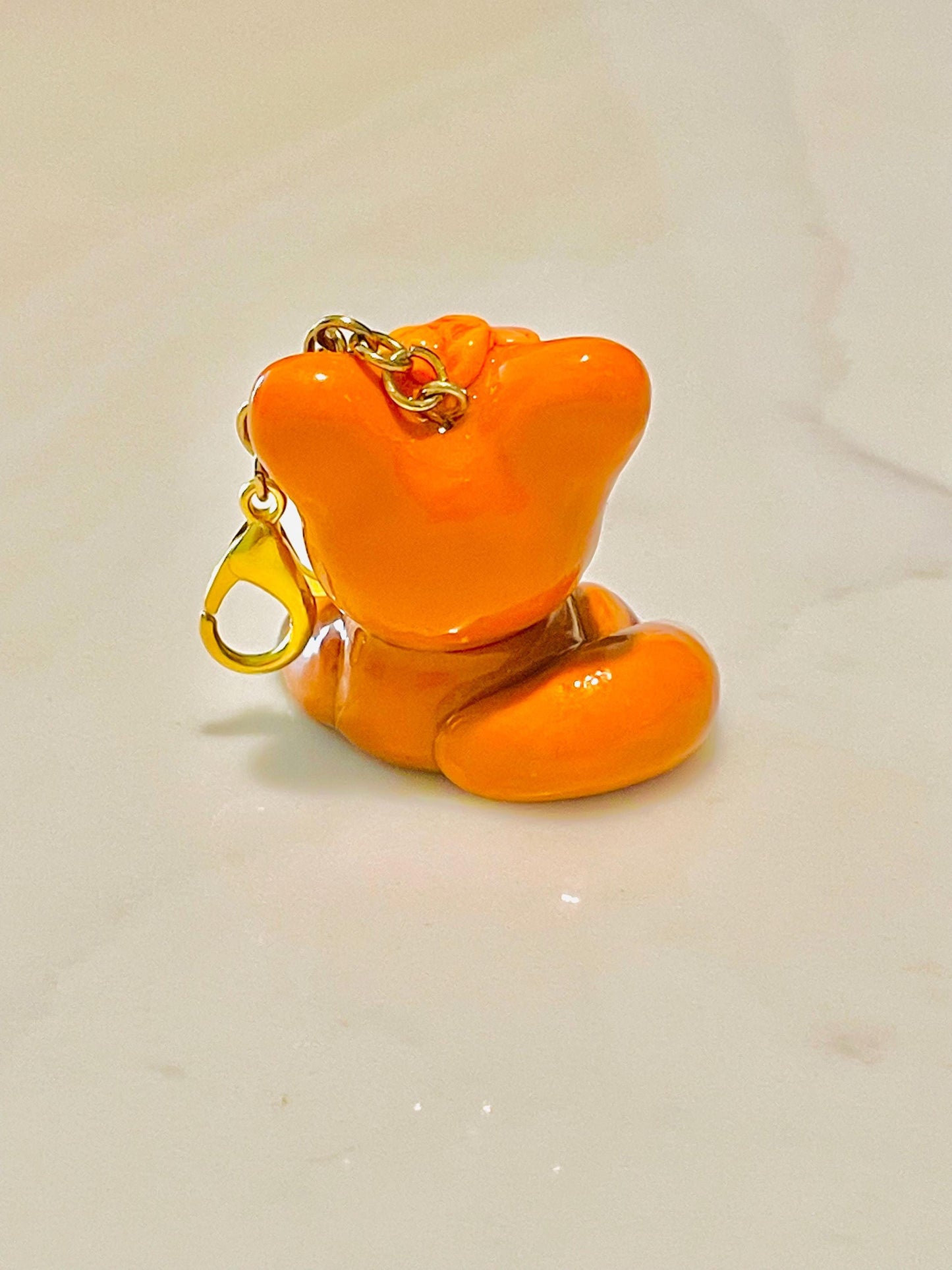 Polymer Clay Fall Fox Charm