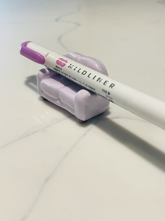 Polymer Clay Couch Pen Holder