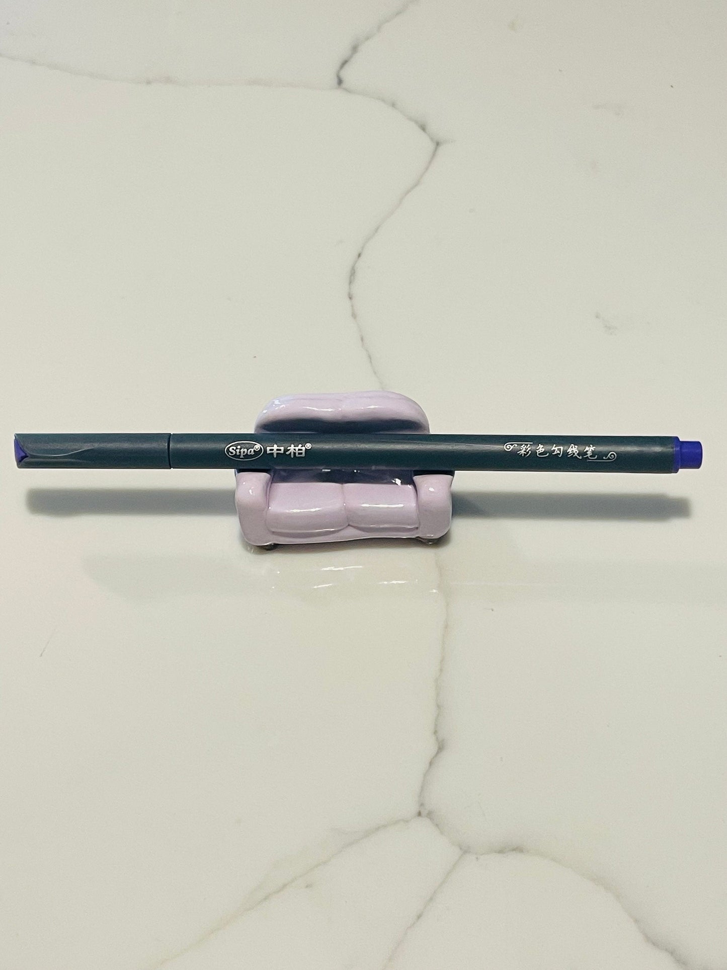 Polymer Clay Couch Pen Holder